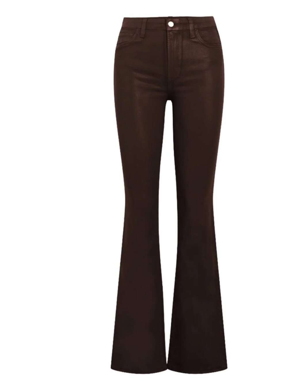 Joe’s Jeans Hi Honey Espresso Coated Bootcut Curvy Jeans 25